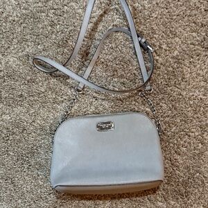 Michael Kors Light Gray Crossbody Bag